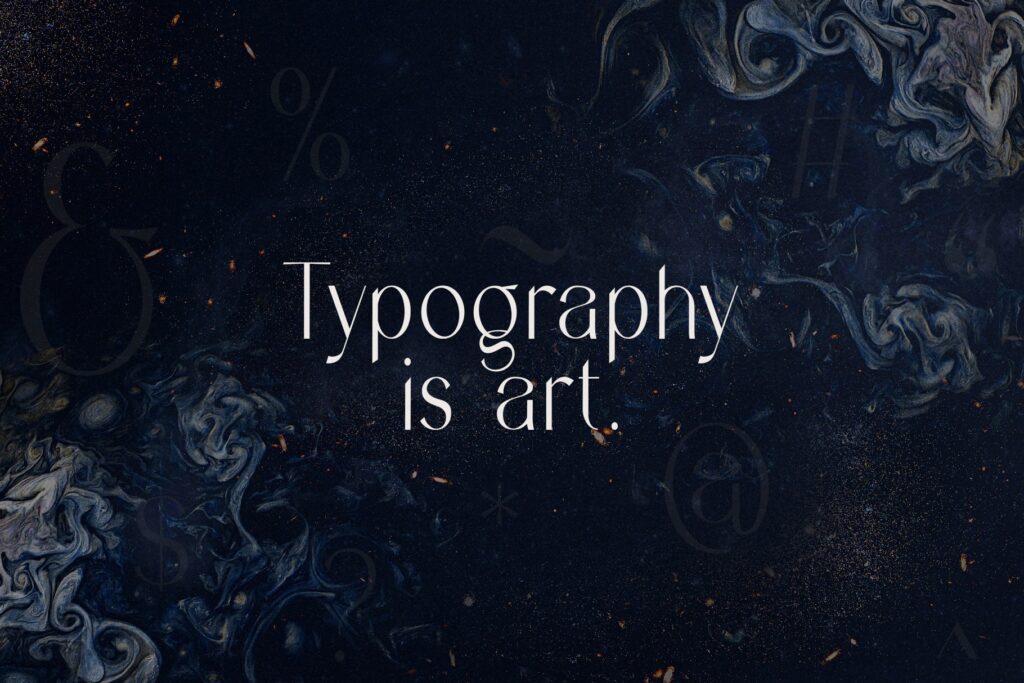 Typography is Art min