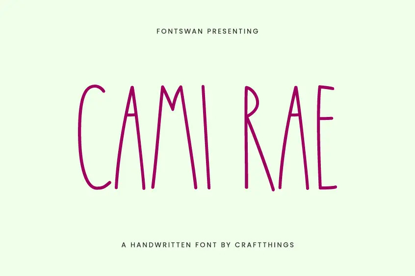 Cami Rae Font