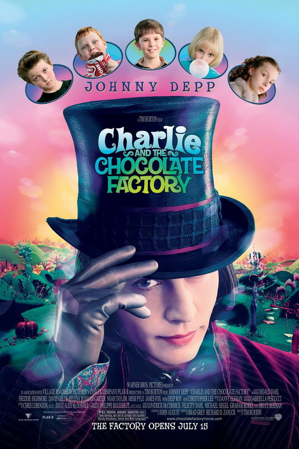 Charlie and the Chocolate Factory Poster