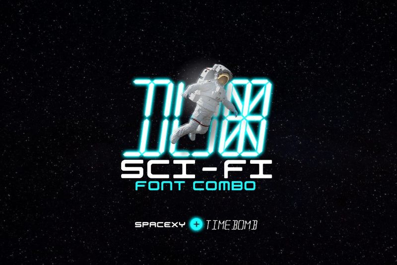Sci fi Font Collection
