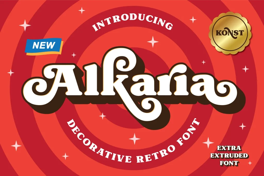 Alkaria Vintage Retro Decorative