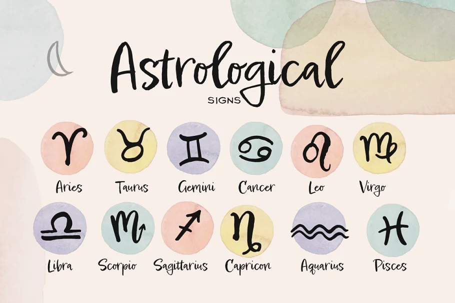 12 Astrology Fonts That Are Out Of This World | HipFonts