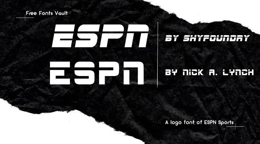 ESPN Font Free Download min