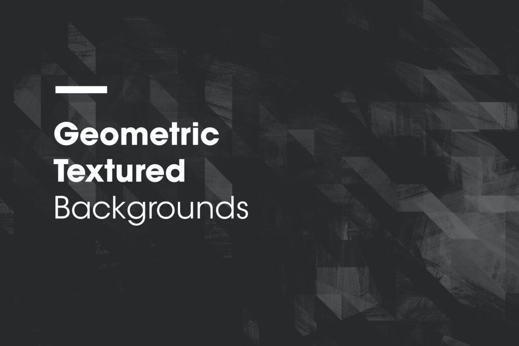 Geometric Textured Backgrounds