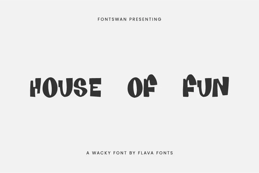 House Of Fun Font min