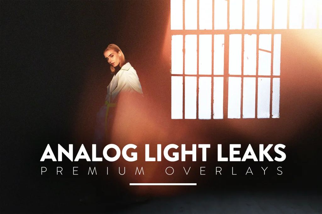 30 Analog Light Leaks Premium Overlays