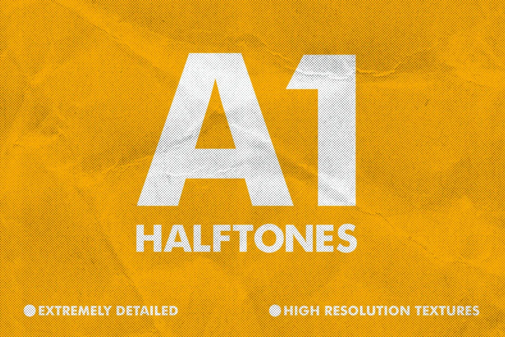 A1 Halftone Textures