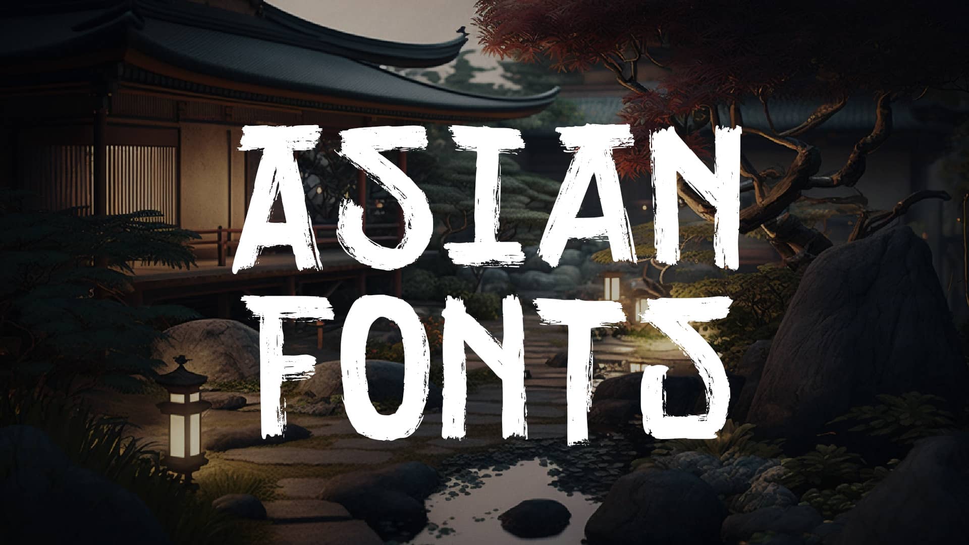 31 Exotic and Eye-Catching Asian Fonts No One Can Ignore | HipFonts