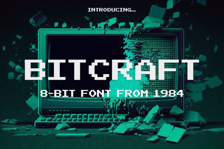 18 Creative Computer Fonts To Give Your Designs a Futuristic Vibe ...