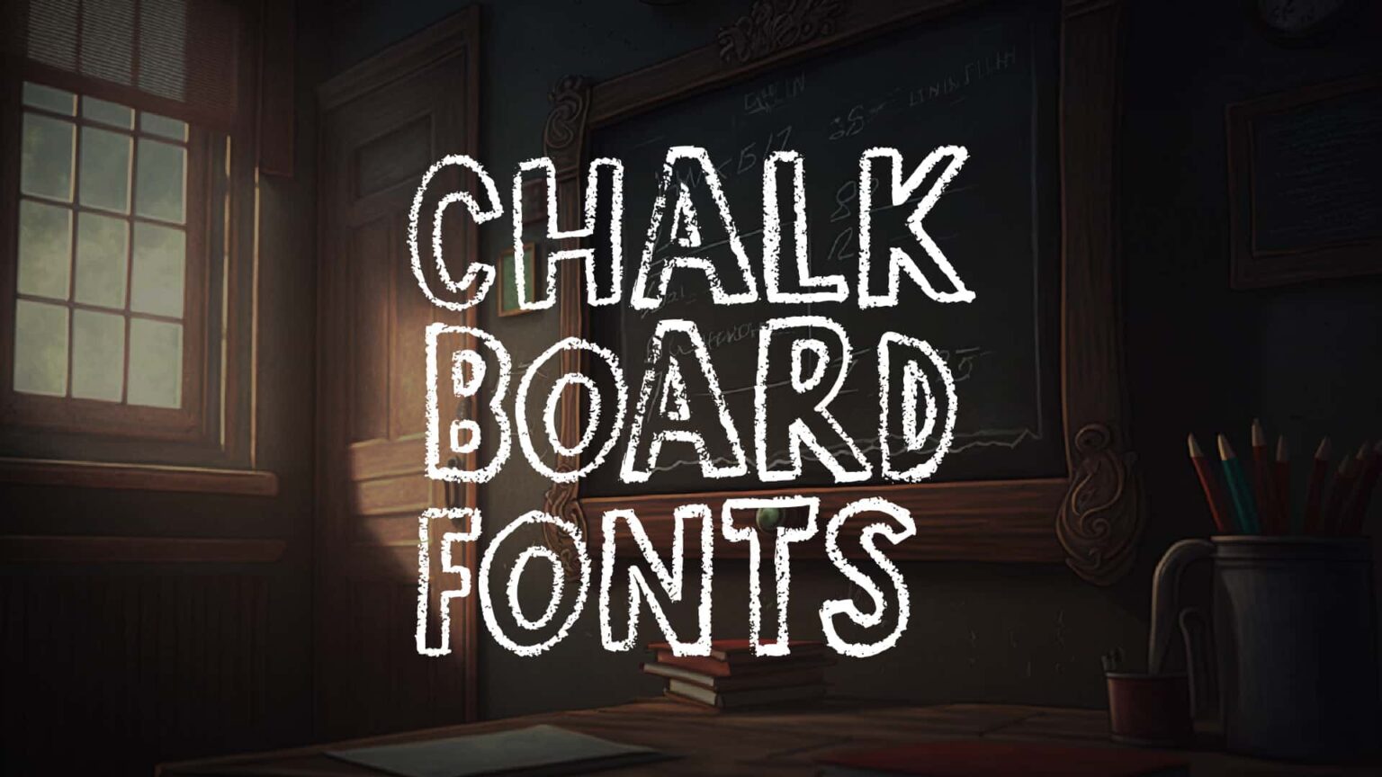 13 Fun Chalkboard Fonts To Give Your Designs a Handmade Feel HipFonts