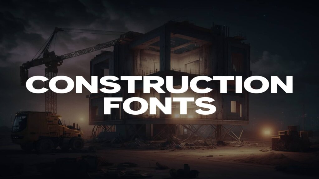 Construction Font Free at tankiaanblog Blog