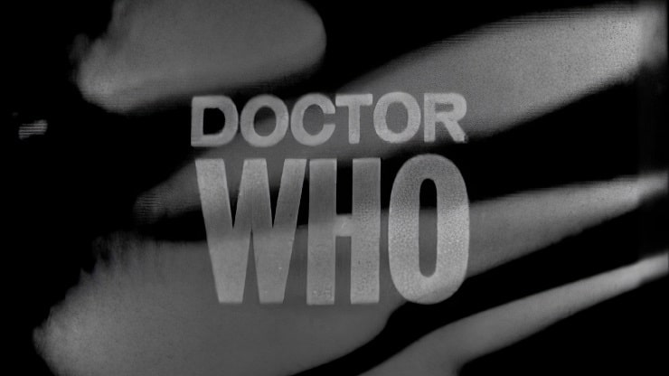 Doctor Who first logo min