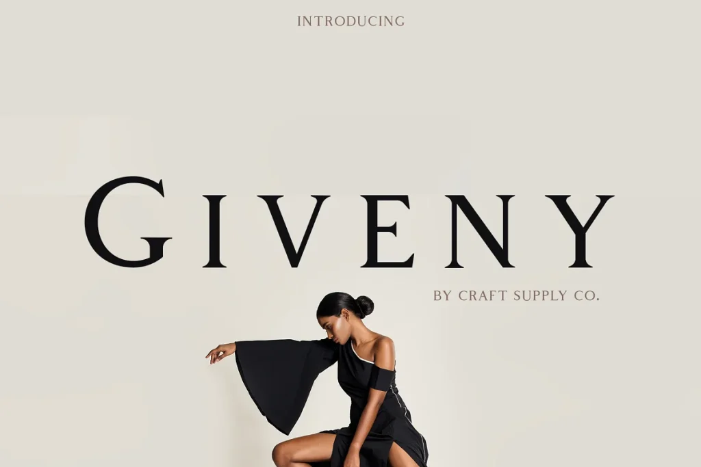 Giveny Classy Serif Font