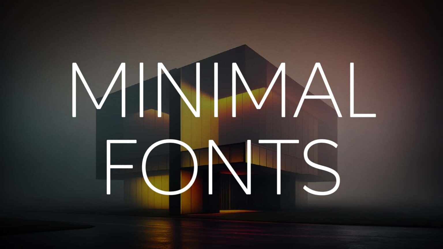 36 Clean Minimalist Fonts For Simple Yet Impactful Designs | HipFonts