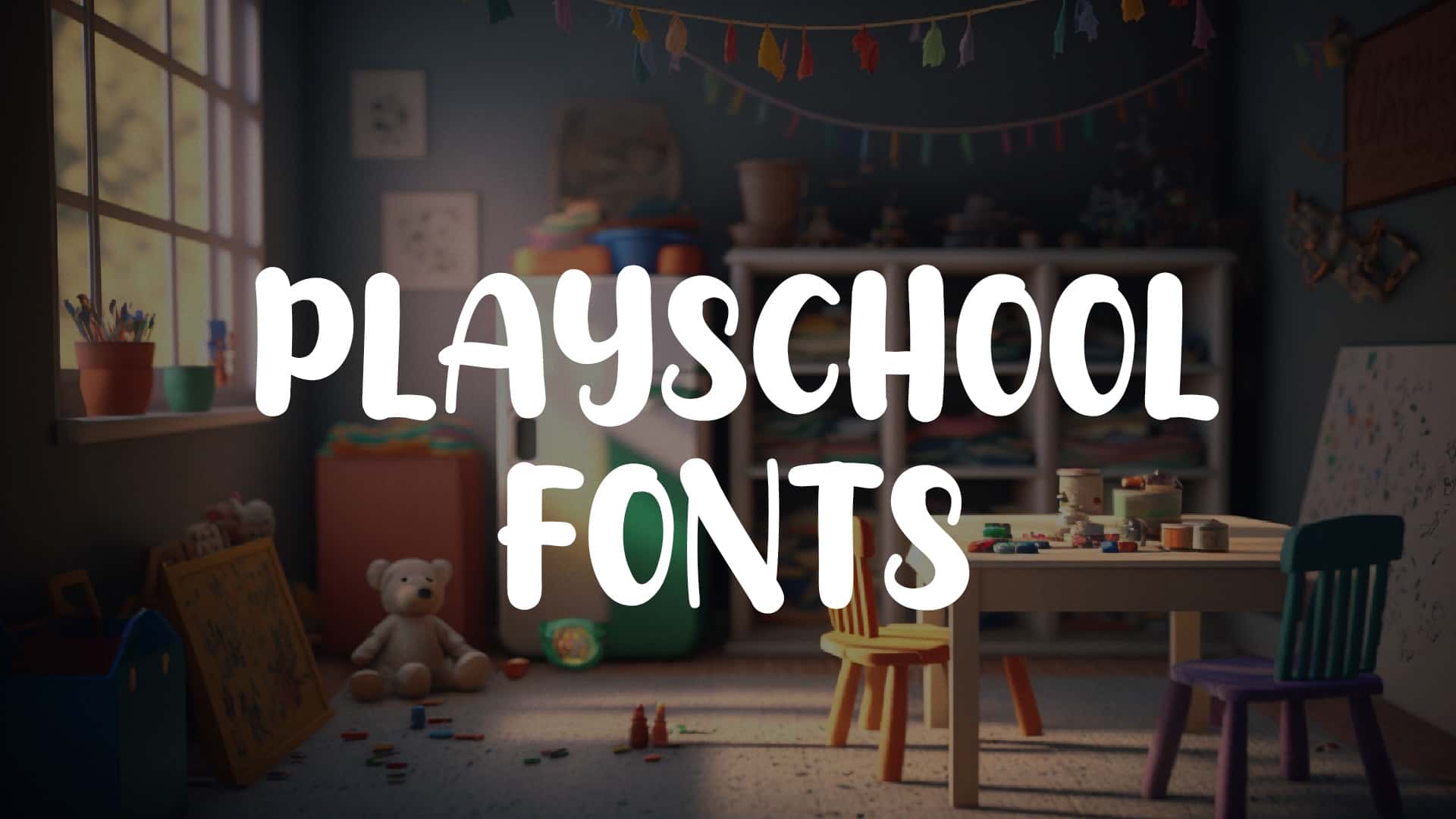 Playschool Fonts