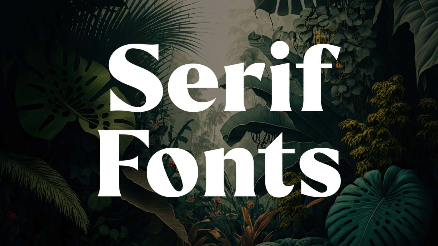 37 of the Best Serif Fonts To Brighten Up Your Designs | HipFonts