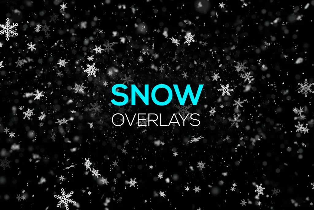 Snow and Snowflake Overlays