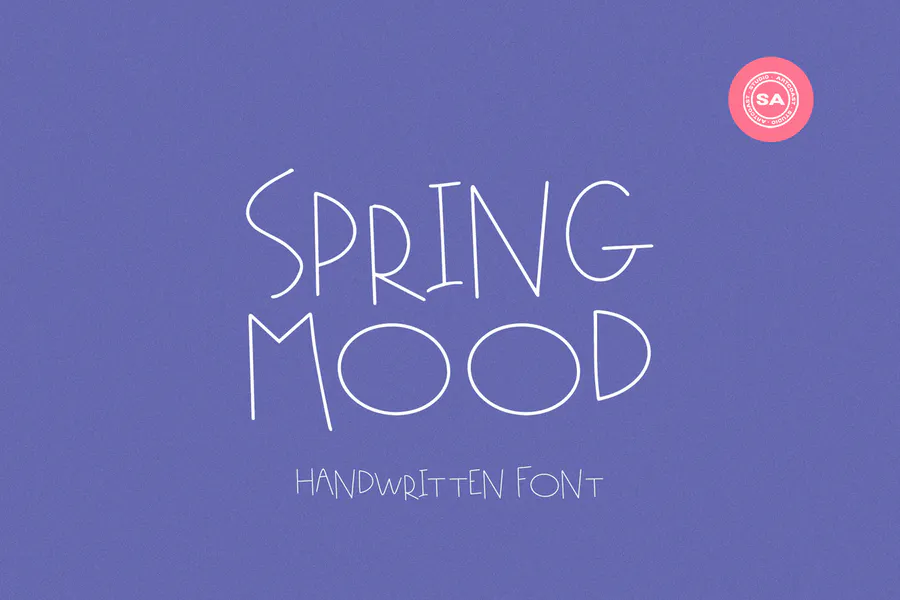 Spring Mood Handwritten Font