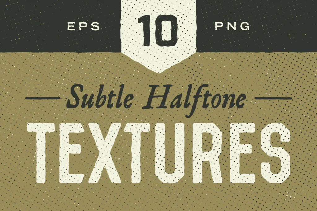 Subtle Halftone Textures