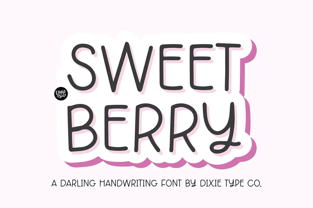 Sweet Berry Handwriting Font