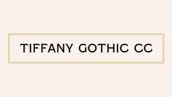 Tiffany Gothic