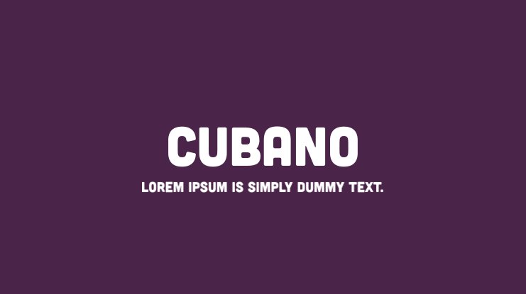 cubano text min