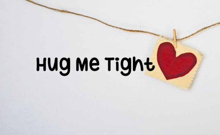 hug me tight font cover min