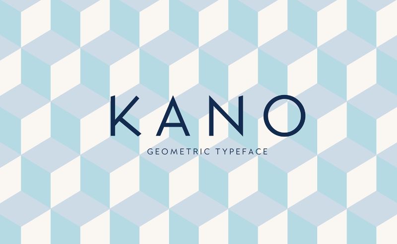 kano typeface