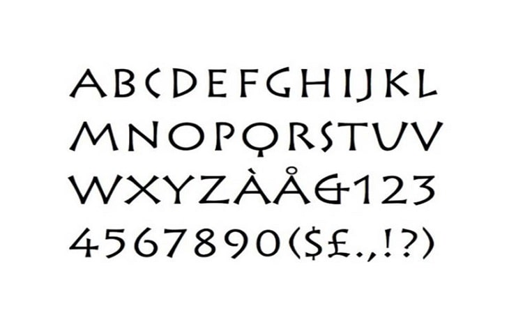last airbender font preview min