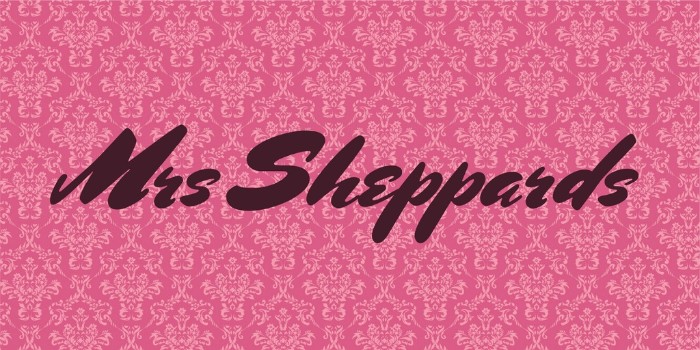 mrs-sheppards-font