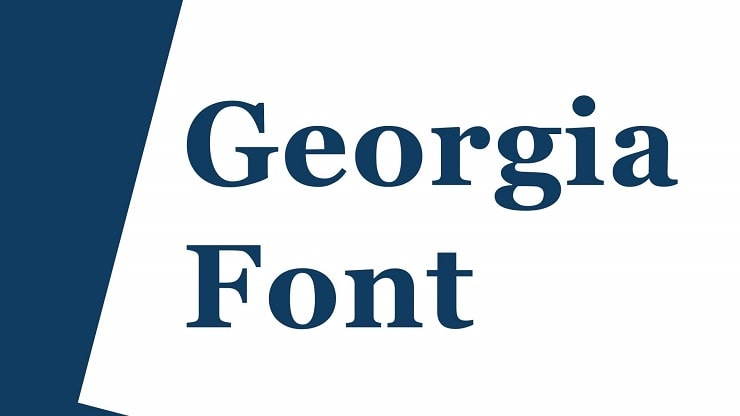 georgia free font