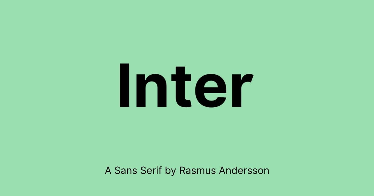 inter font cover min