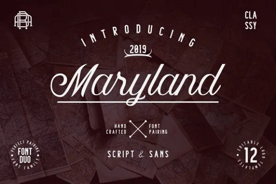 Maryland-Calligraphy