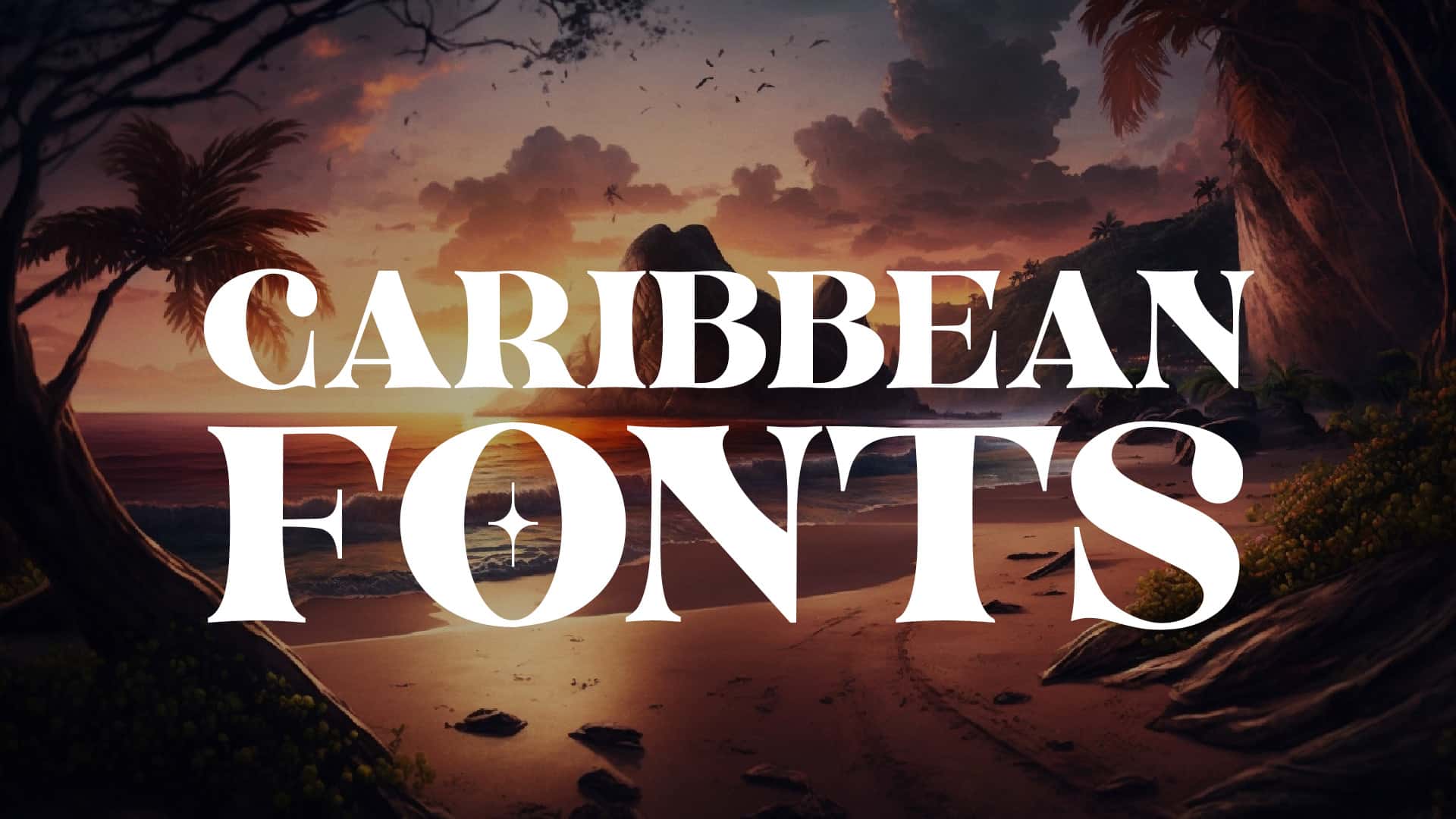 Caribbean fonts