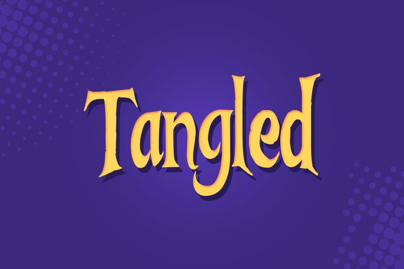tangled-cartoon-font