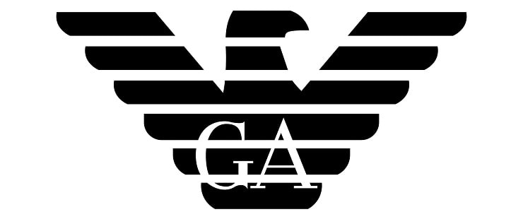Unpacking The Famous Giorgio Armani Logo (An Eagle Or An Upturned Right  Angle?) | HipFonts