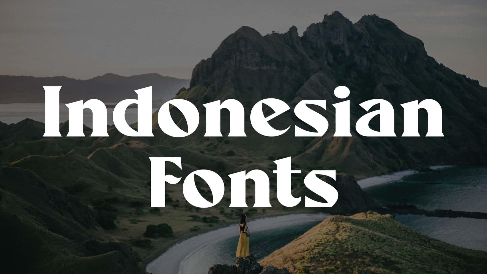 Indonesian Fonts