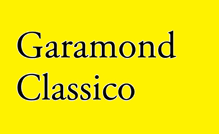 garamond-classico