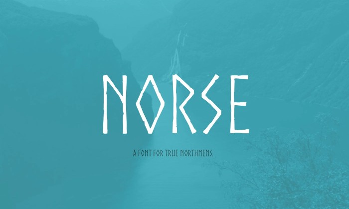 norse font