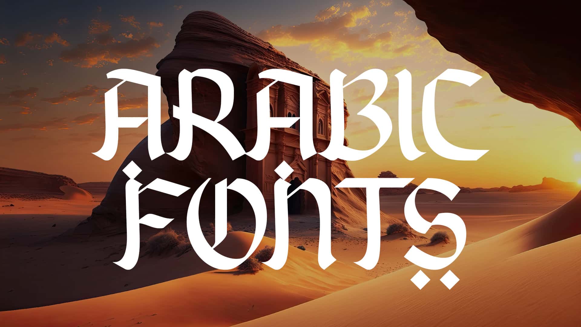 Arabic Fonts HipFonts Cover