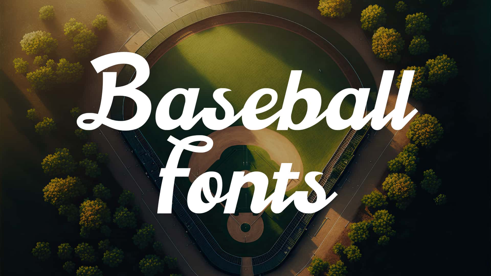 Baseball Fonts