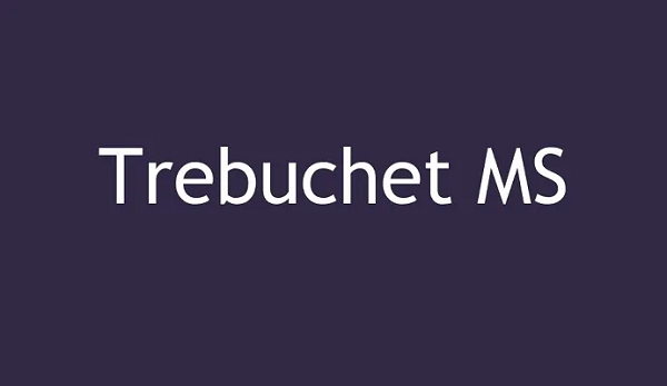 Trebuchet-MS-Font