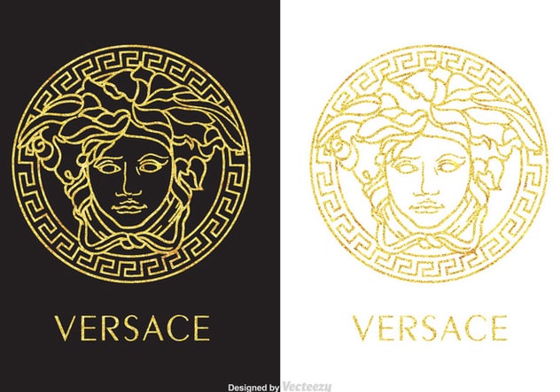 Versace Gold Sign Wall Art