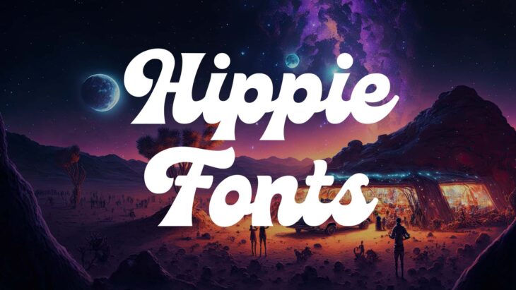 Hippie Fonts HipFonts Cover
