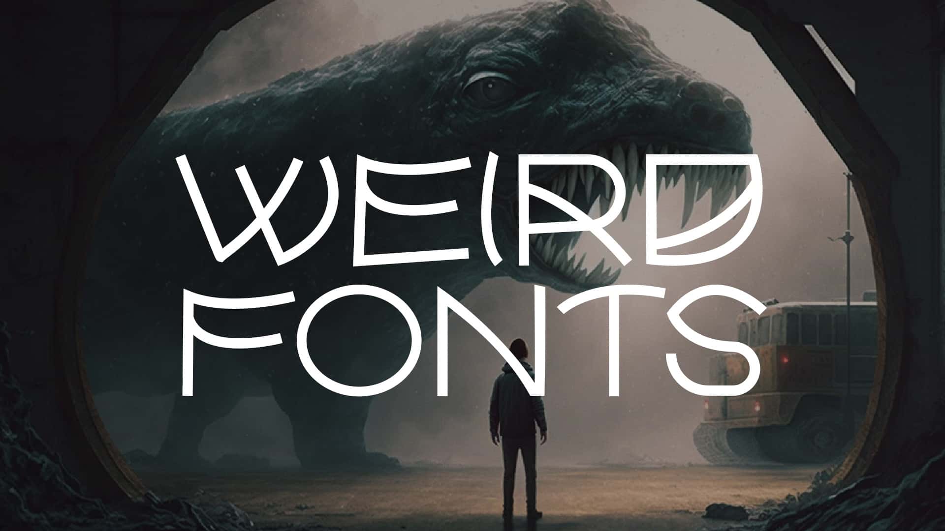 55 Weird Fonts That Will Put a Twist On Your Designs | HipFonts