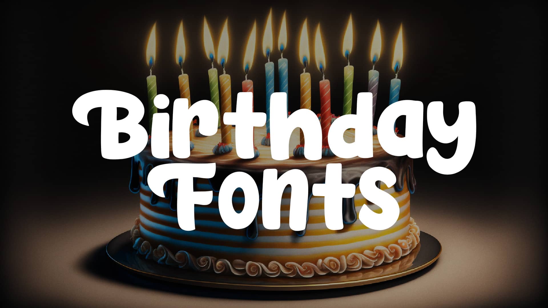 Birthday Fonts Hipfonts Cover