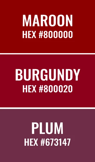 Burgundy-vs-Maroon-vs-Plum