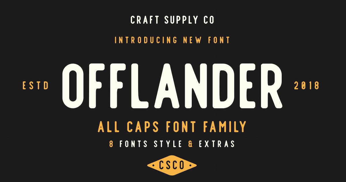 Offlander Font