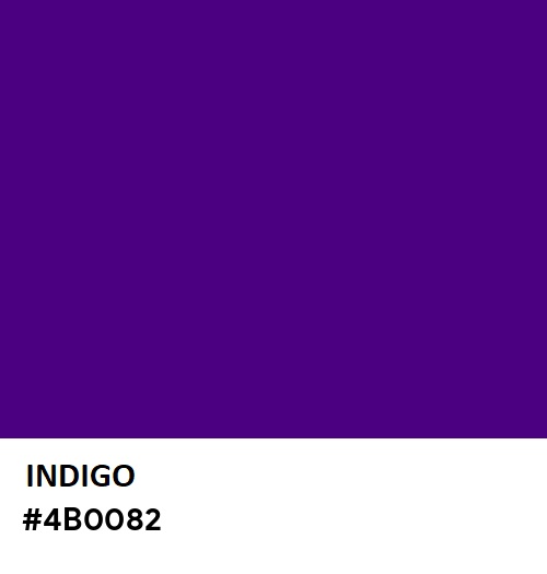 Interesting Info About The Color Indigo and More Fun Facts! | HipFonts