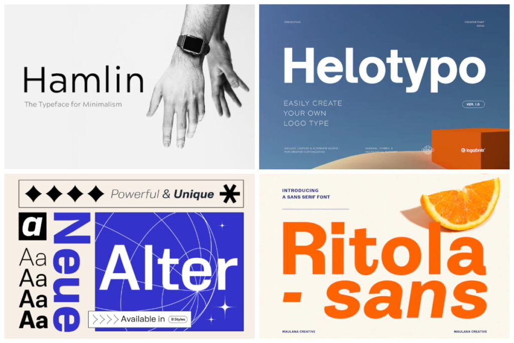 15 Slick and Modern Helvetica Alternatives | HipFonts